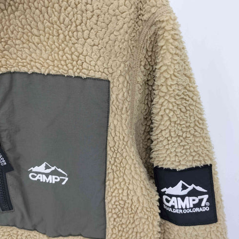 キャンプセブン CAMP7 スタンドカラー ボアジャケット メンズ import:M
